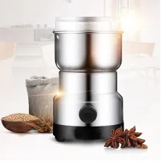 Кавомолка ножова Domotec MS 1206, 150 Вт, Металік