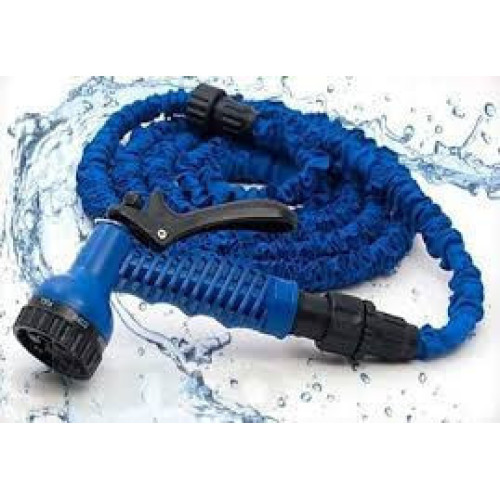 Компактный поливочный чудо шланг X-hose с водораспылителем 30 м, 8 режимов - фото 7