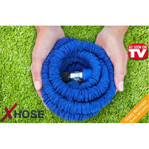 Шланг растягивающийся Xhose 7,5 м с распылителем,  7 режимов