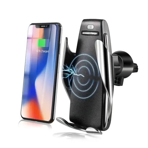 Автомобільний тримач для смартфона SmartSensor Pro S5 з бездротовою зарядкою, 10 Вт, від 4 до 6