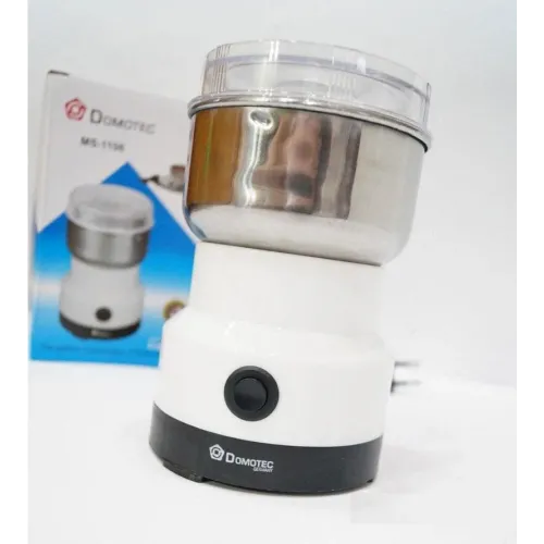 Электрическая кофемолка Domotec MS 1106, 150 Вт, Белая - фото 4