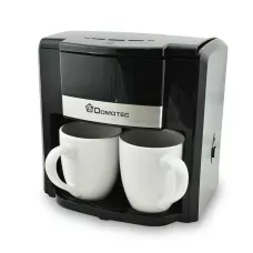 Кавоварка Domotec MS-0708 на две чашки, краплинна, з чашки в комплекті, 0.3 л, 500 Вт