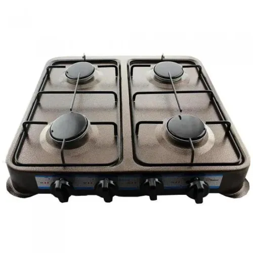 Настільна газова плита таганок Domotec на 4 конфорки, MS 6604 - фото 6