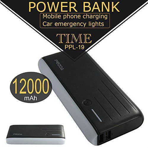 Power bank 12000 мАч Remax Proda Time PPL-19. Портативное зарядное - фото 6