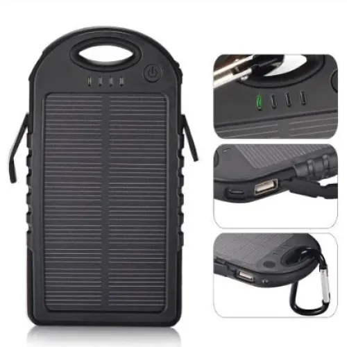 Портативное зарядное устройство Solar Charger Power Bank 12000 mAh - фото 10