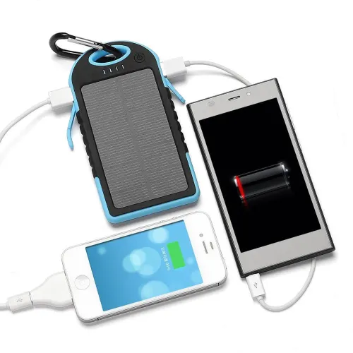 Портативное зарядное устройство Solar Charger Power Bank 12000 mAh - фото 13