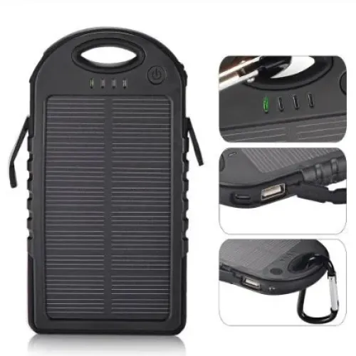 Портативний зарядний пристрій Solar Charger Power Bank 12000 mAh - фото 3