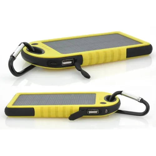 Портативний зарядний пристрій Solar Charger Power Bank 12000 mAh - фото 4