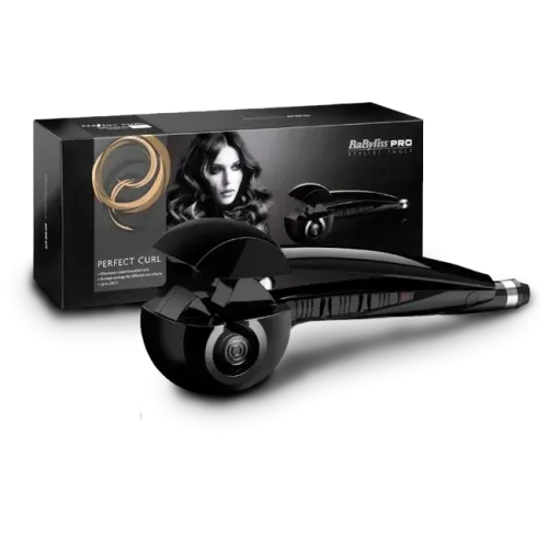 Автоматическая плойка для волос Babyliss pro Perfect Curl, черный - фото 3