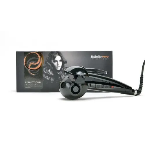 Автоматическая плойка для волос Babyliss pro Perfect Curl, черный - фото 2