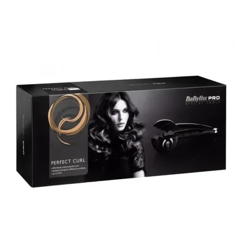 Автоматична плойка для волосся Babyliss pro Perfect Curl, чорний - фото 5