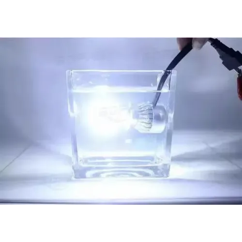 Набор автомобильных светодиодных LED H4 ламп TOP LED PRO С6 H4, холодный свет - фото 3