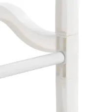 Полиця для взуття Amazing Shoe Rack на 30 пар, 10 полиць, складаний стелаж, білий