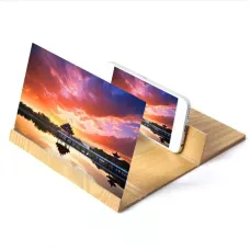 3D Увеличитель экрана для телефона Enlarget Screen Magnifier, линза Френеля, дерево