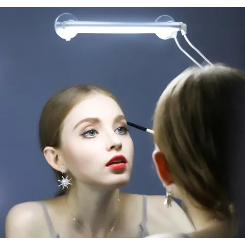 Лампа світильник для дзеркала beauty bright на присосках - фото 6