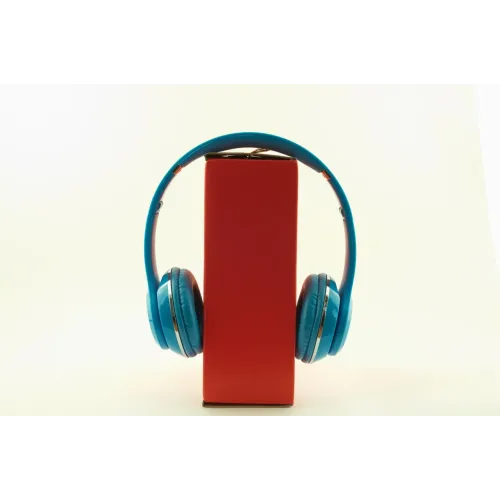 Навушники безпровідні bluetooth S460 блакитні - фото 2