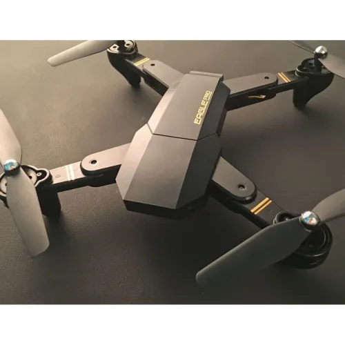 Складной квадрокоптер Drone S9 PHANTOM Pro с WiFi и HD-камерой 720P, черный - фото 11