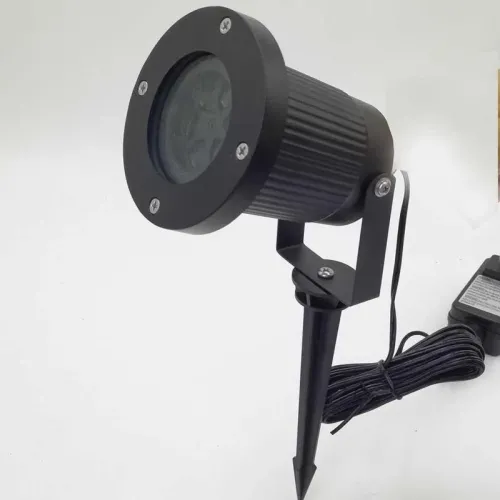 Вуличний проектор Star shower Outdoor Motion Малюнки+ Лазер металевий корпус - фото 4