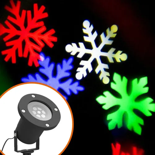 Вуличний проектор Star shower Outdoor Motion Малюнки+ Лазер металевий корпус - фото 9