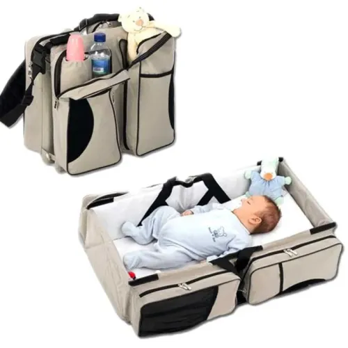 Многофункциональная сумка — детская кровать Ganen Baby Travel Bed - фото 3