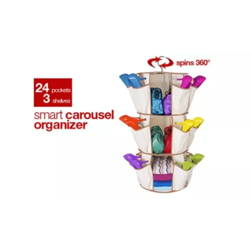 Органайзер для зберігання взуття та одягу Smart Carousel Intake - фото 3