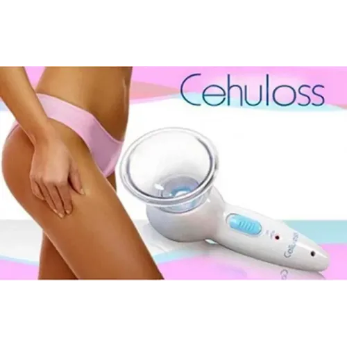 Вакуумный массажер Cehuloss beauty server (Целюллос) с 2 насадками - фото 8