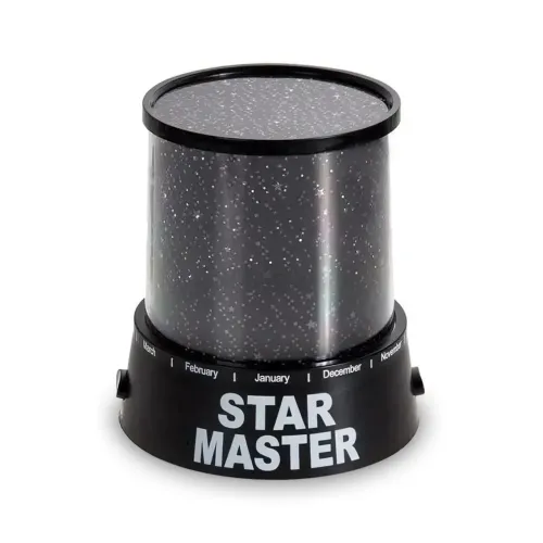 Детский ночник-проектор звездного неба Star Master, 3 режима работы, черный - фото 2