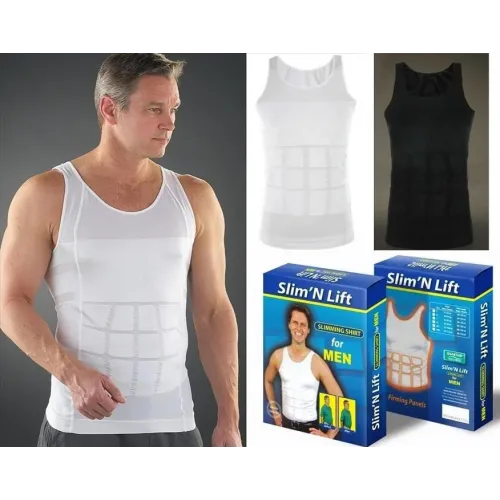 Корректирующая утягивающая майка для мужчин Slim n Lift for Men Pro - фото 4