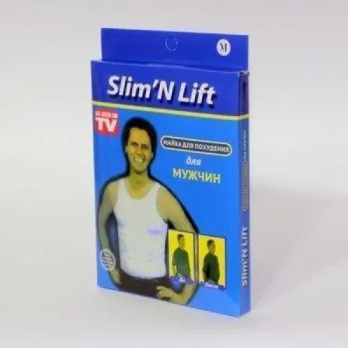 Корректирующая утягивающая майка для мужчин Slim n Lift for Men Pro - фото 3