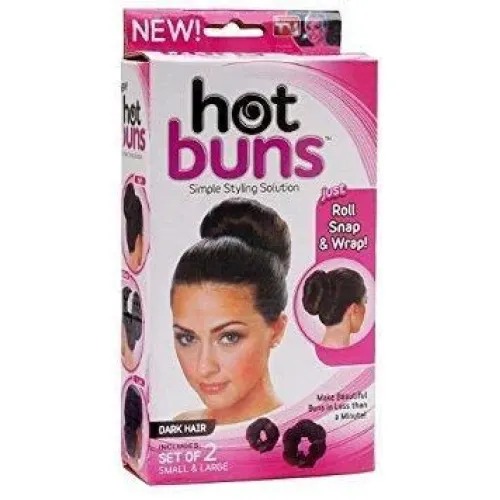 Валики для волосся Hot Buns Хот Банс - для об'ємних зачісок - фото 2
