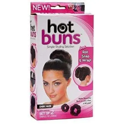 Валики для волос Hot Buns Хот Банс - для объемных причесок - фото 2