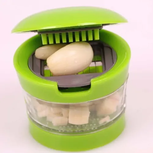 Измельчитель для чеснока чеснокодавка Kitchen&Home Garlic Chopper 2 насадки - фото 2
