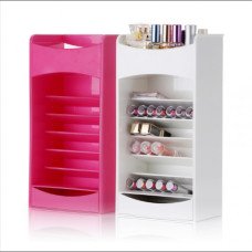 Компактный Органайзер для Хранения Косметики Cosmake Lipstick & Nail Polish Organizer
