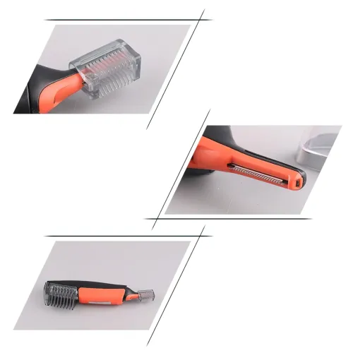 Триммер Micro Touch X-TRIM, 4 насадки, для носа, ушей, бороды, от батарейки ААА - фото 10