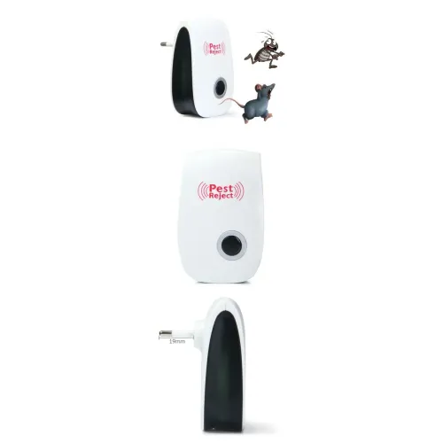 Ультразвуковой отпугиватель грызунов и насекомых Pest Reject Ultrasonic Электро магнитный - фото 5