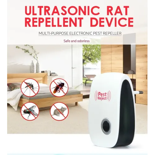 Ультразвуковой отпугиватель грызунов и насекомых Pest Reject Ultrasonic Электро магнитный - фото 6