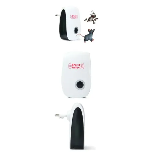 Ультразвуковой отпугиватель грызунов и насекомых Pest Reject Ultrasonic Электро магнитный - фото 5