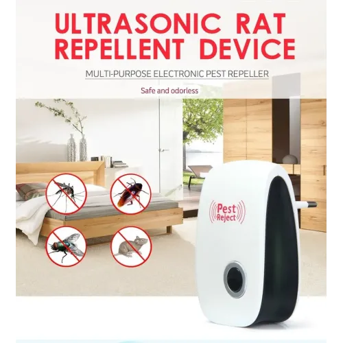 Ультразвуковой отпугиватель грызунов и насекомых Pest Reject Ultrasonic Электро магнитный - фото 6