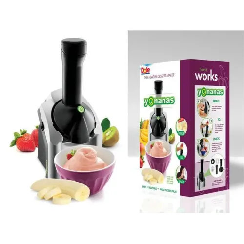 Мороженица Yonanas Healthy Dessert Maker, 200Вт, серая - фото 2