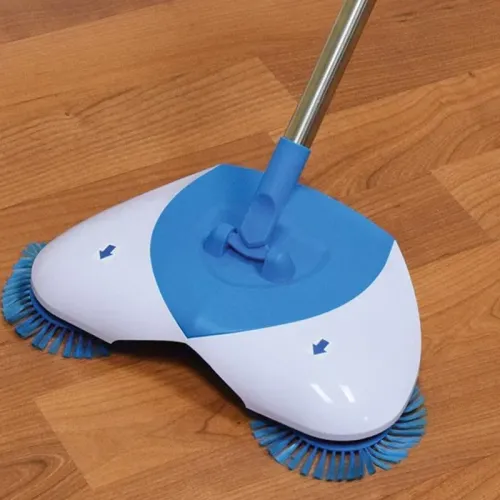 Механическая щётка веник швабра для уборки пола Hurricane Spin Broom - фото 6
