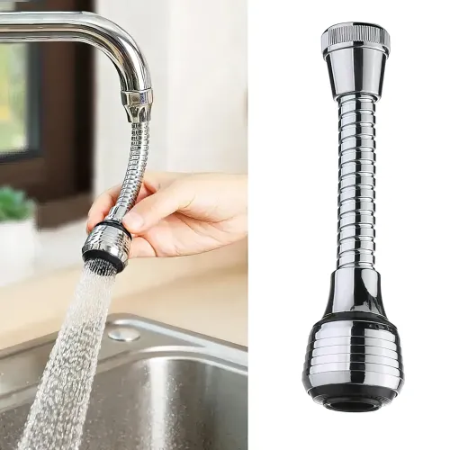 Насадка-аератор на кран Water Saver для економії води до 60%, з обертанням на 360 градусів - фото 3