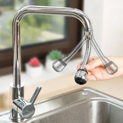 Насадка-аератор на кран Water Saver для економії води до 60%, з обертанням на 360 градусів - фото 4