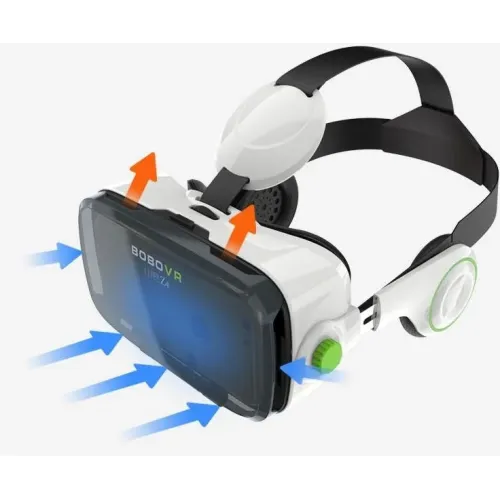 Шлем виртуальной реальности BOBO VR Z4 c наушниками, VR очки, белый - фото 5