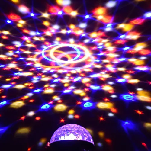 Диско-шар Magic Ball Light с плеером, mp3, USB, 6 цветов, с пультом ДУ, 20 Вт - фото 14