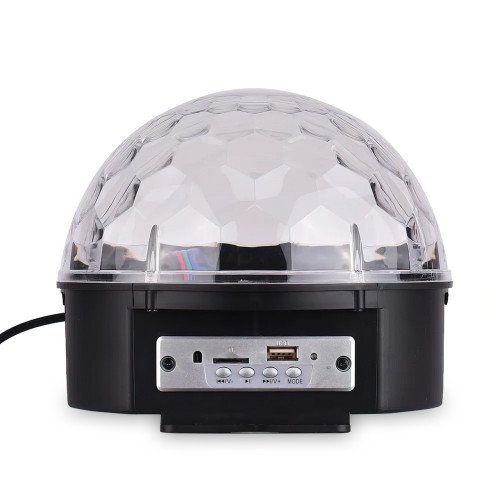 Диско-шар Magic Ball Light з плеєром, mp3, USB, 6 кольорів, з пультом ДК, 20 Вт - фото 3