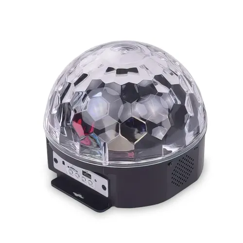 Диско-шар Magic Ball Light з плеєром, mp3, USB, 6 кольорів, з пультом ДК, 20 Вт - фото 2
