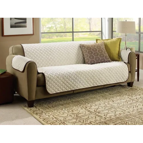 Покрывало на диван двустороннее Couch Coat, накидка двух цветов - фото 2