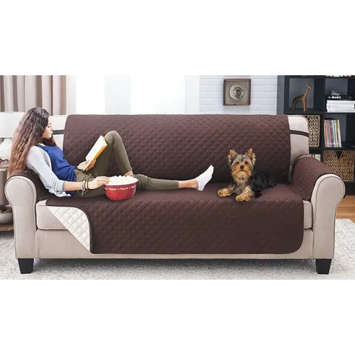 Покривало на диван двостороннє Couch Coat, накидка двох кольорів - фото 4