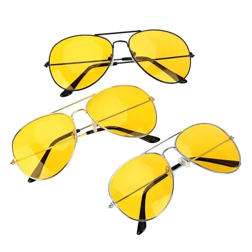 Окуляри антивідблискові Night View Glasses, для водіїв, нічне водіння - фото 4