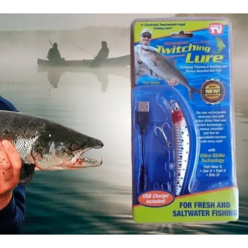 Электронная приманка для ловли рыбы Twitching Lure - фото 4